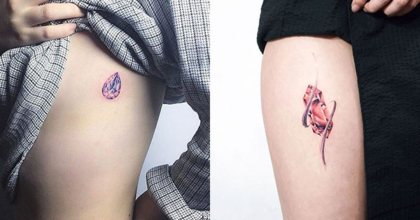 Tiny Birthstone Tattoo Inspiration To Obsess Over